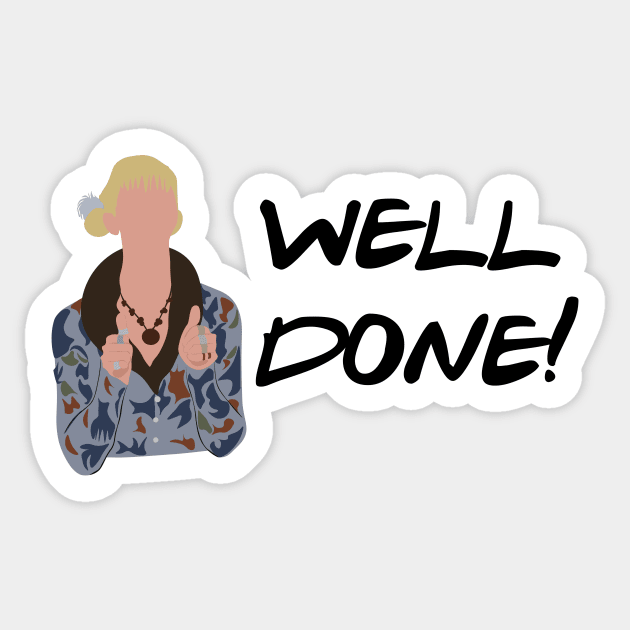 Well done! Sticker by calliew1217